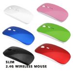 Ultra Slim 2.4G Corporate Gift Wireless Mouse With Company Logo Printing